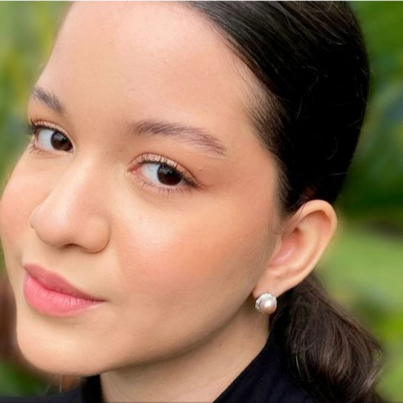 925S Sterling Silver Cultured White‎ Button Freshwater Pearl Leverback Earrings - Picture 4 of 13